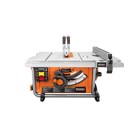 Ridgid 15 Amp Corded 10 Inch Compact Table Saw The Home Depot Canada