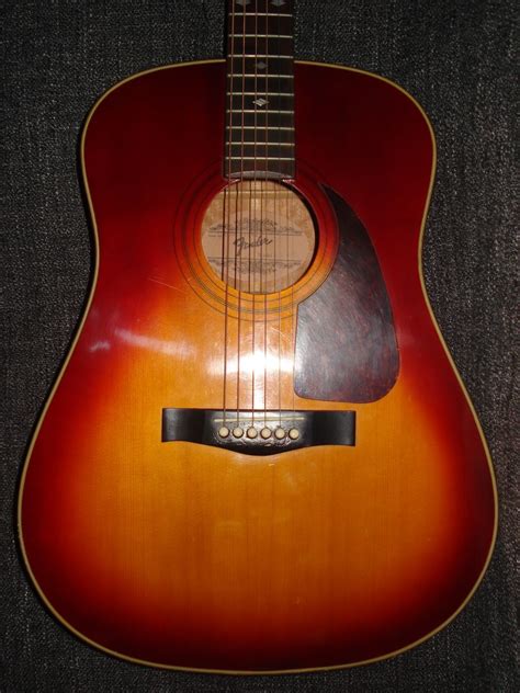 Socal Gear Museum 1980s Fender F 220 Sb Acoustic Guitar