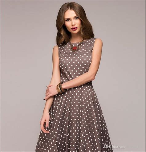 plus size dresses vintage dress 2019 summer new sleeveless o neck vestidos women elegant thin