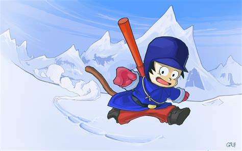 Winter Goku By Myrllok On Deviantart