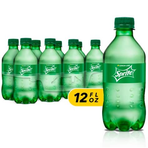 Sprite Lemon Lime Caffeine Free Soda Bottles 8 Pk 12 Fl Oz Fred Meyer