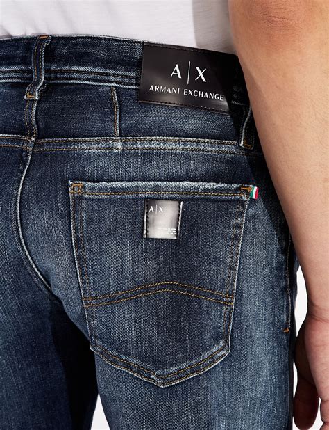 Armani Exchange J14 Five Pocket Skinny Denim Jeans Skinny Jeans For