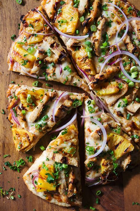 Grilled Hawaiian Chicken Pizza Real Food By Dad