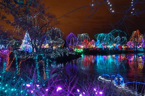 Columbus Zoo Wildlights Christmas Lights Some Long Expos Flickr