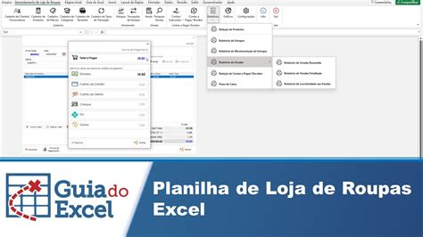 Planilha De Loja De Roupas Excel YouTube