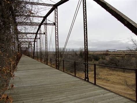 Canadian River Wagon Bridge Canadian Texas Texas Panhandle Texas