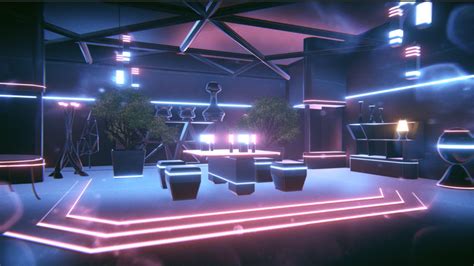 Sci Fi Neon Cyber Room Kitbash 2 3d Sci Fi Unity Asset Store