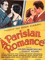 A Parisian Romance 1932 Original Movie Poster Three Sheet Linen Backed