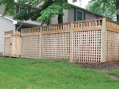 How To Build A Lattice Fence Topper Image To U