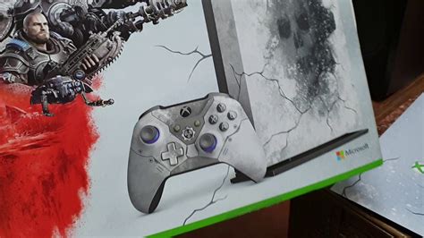 Unboxing Xbox One X Edición Especial Gears Of War Youtube