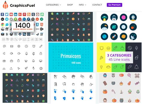 60 Free Icons Download Sites