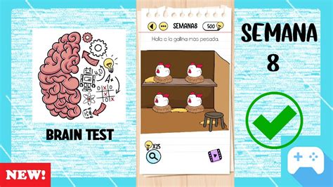 We have selected the best free online brain training games. Brain Test | Niveles Semanales | Semana 8 - Halla a la gallina más pesada - YouTube