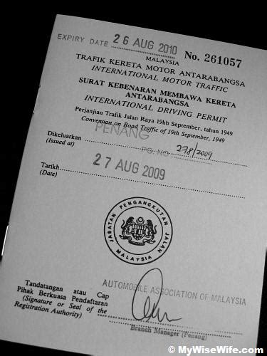 What do i need to do after. Converting Foreign Driving License into Malaysian Driving ...