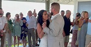 Aric Hutchinson and bride Samantha Miller dance video moments before ...