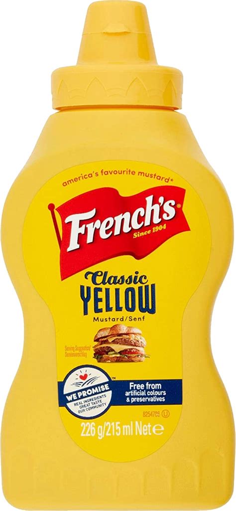 Holleys Fine Foods Frenchs Classic Yellow Mustard 226g