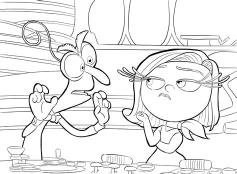 These inside out coloring pages are full of joy, sadness anger and disgust… an even some imaginary fun with bing bong! Inside-Out-Coloring-Pages-2 Coloring Kids - Coloring Kids