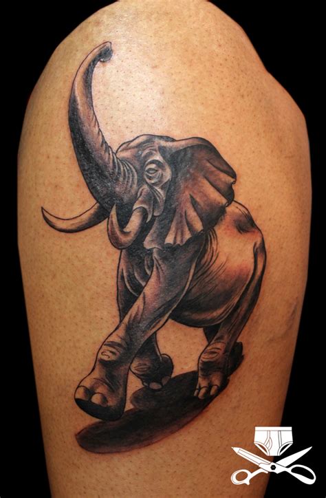 Elephant Tattoo Hautedraws
