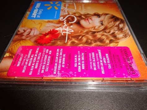 Taylor Swift Beautiful Eyes Walmart First Edition With Rare St01