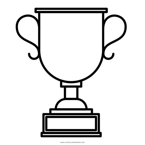 Trophy Coloring Page Ultra Coloring Pages