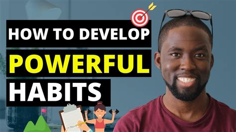 How To Develop Good Habits Today 7 Key Steps Youtube
