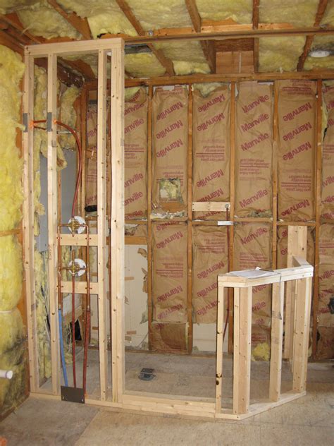 Framing A Shower A Step By Step Guide Shower Ideas