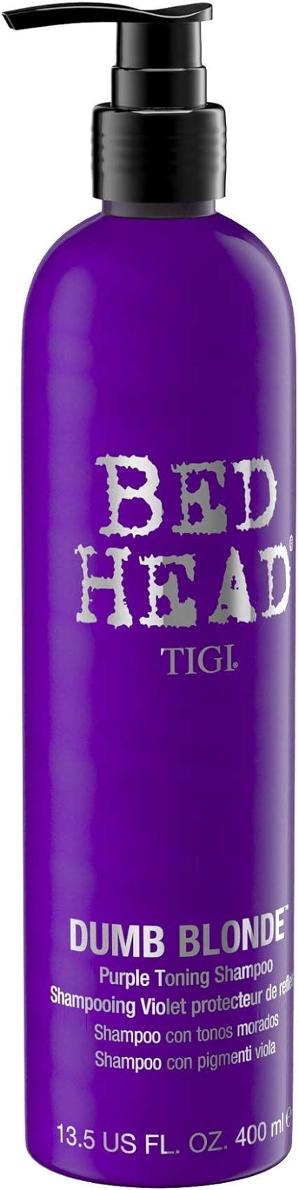 Tigi Bed Head By Tigi Dumb Blonde Purple Toning Shampoo For Blonde Hair