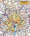 Large Map Of Washington Dc - London Top Attractions Map