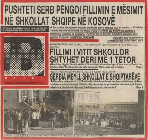 30 vjet më parë Serbia mbylli shkollat e shqiptarëve në Kosovë