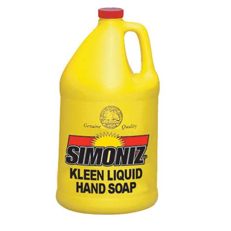 Kleen Liquid Hand Soap 1 Gallon Simoniz K1850004 Kleen Rite