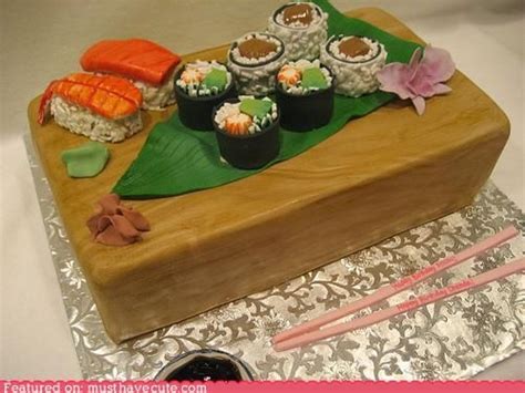 Epicute Cake Of Sushi Must Have Cute Cute Kawaii Stuff Sushi