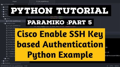 Cisco Enable Ssh Key Based Authentication Tutorial Python Script Hot