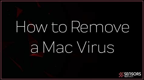 How To Remove A Mac Virus Free Steps Youtube