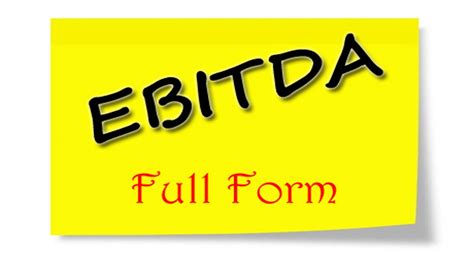 EBITDA Full Form and the Importance Of EBITDA Margin | StockManiacs