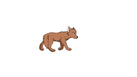 Juliayunwonder Red Anime Wolf Pup