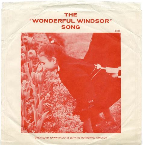 Ckww Radio 58 The Wonderful Windsor Song Picture Sleeve