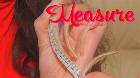Measure My Long Nails 230620161080 Ahothard Clips4sale
