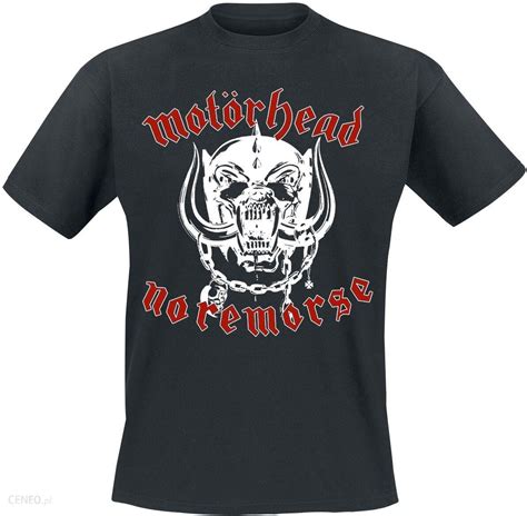 Motörhead No Remorse T Shirt Czarny Ceny I Opinie Ceneopl