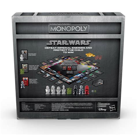 Star Wars Board Game Monopoly The Mandalorian English Version