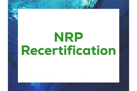 Nrp Certificationrecertification