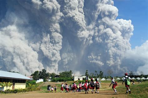 Disaster agency spokesman sutopo purwo nugroho said hot ash clouds traveled as. Mount Sinabung volcano eruption on Indonesia island of ...