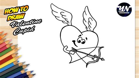 How To Draw Valentine Cupid Youtube