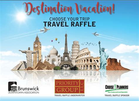 Destination Vacation Travel Raffle Winner Announced Brunswick
