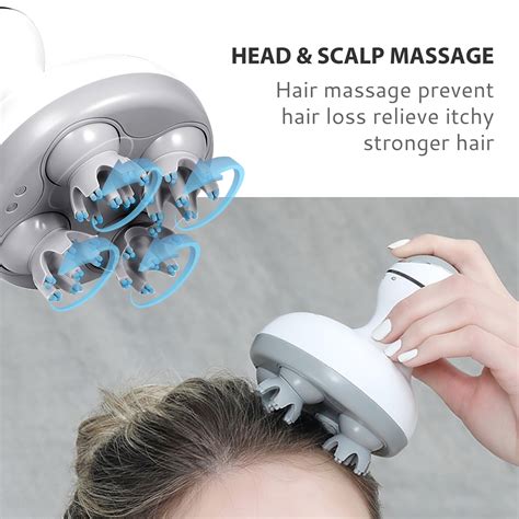 Cordless Hair Scalp And Head Massager 4902 Comfier