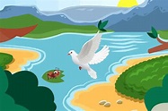 The Ant and the dove| Children Moral Stories