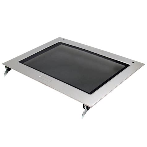 Can you replace your oven door glass yourself? KitchenAid KEBS209BWH00 Oven Exterior Door Glass Assembly ...