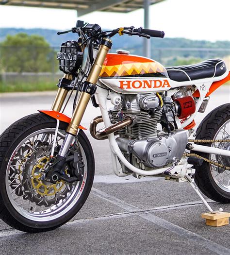 Custom Of The Week Honda Cb350 Street Scrambler By Dia De Los Motos