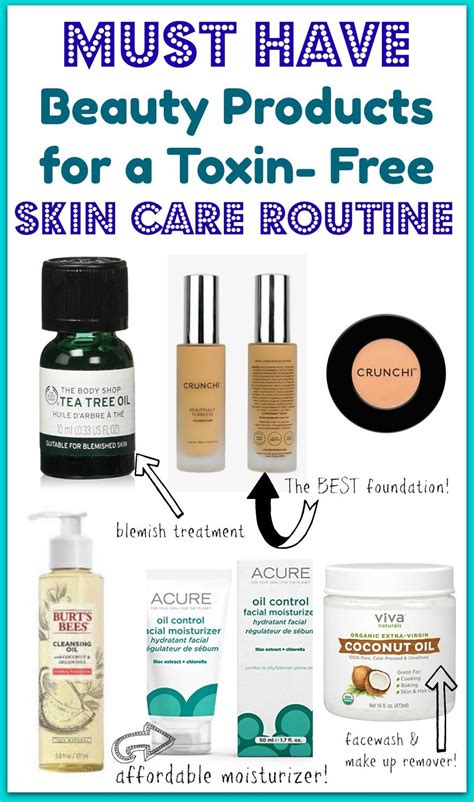 The Best Toxin Free Skin Care And Make Up Products Natural Skin Care Safe And Clean Cosmetic