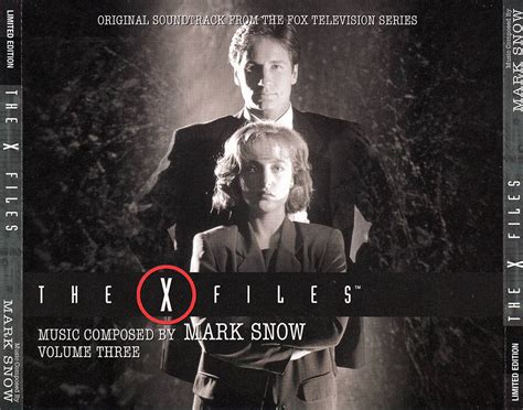 Mark Snow The X Files Original Soundtrack From The Fox Television