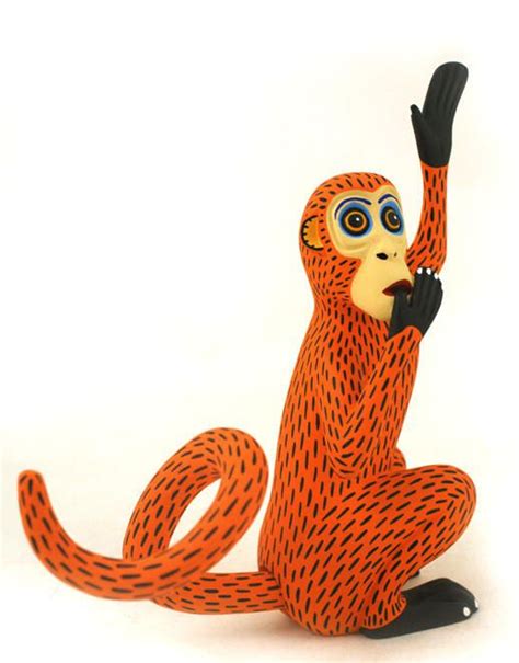 Oaxacan Wood Carvings Gallery Luis Pablo Monkey ♦️more Pins Like This