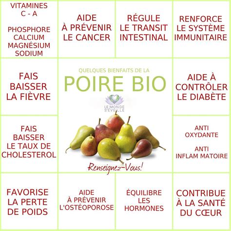 Les Bienfaits De La Poire Pour La Peau Discourser